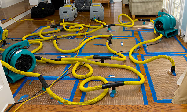 Professional Water Extraction technician working in Pineville, NC